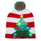 Christmas Hat LED Knitted Hat With Lights