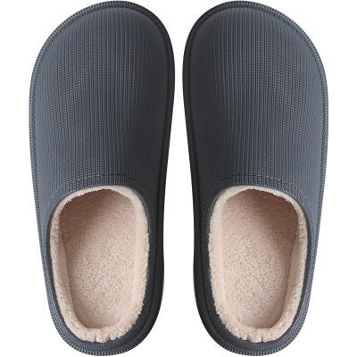 FREE SHIP Unisex Platform Waterproof Cotton Slippers