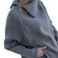 Zip-Turtleneck Loose Knit: Free Shipping, 7-12 Days