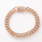 Miami Curb Rhinestone Bling Bracelet