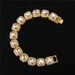 Bling Luxe 12MM Hip-Hop Tennis Chain Set