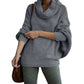 Batwing Casual Pullover Sweater