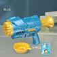 2021 Hot Kids Gatling Bubble Gun Toy