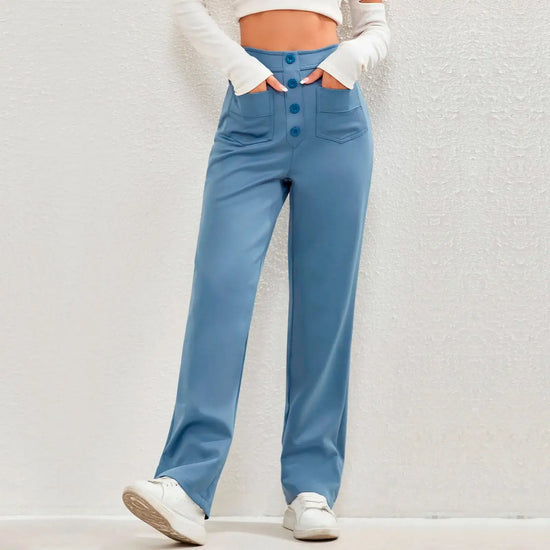 ChicFlex High-Waisted Casual Pants - Free Shipping!