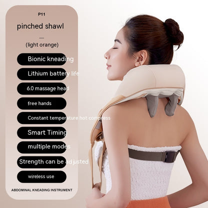 Oblique Muscle Shoulder AndMuscle Shoulder and Neck Massager Clip Kneading Electric