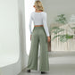 Elegance Wide-Leg High-Waist Trousers for Women