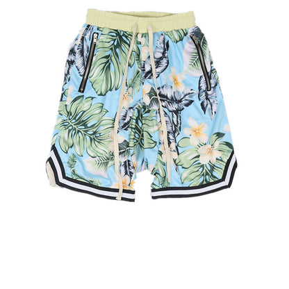 Sunset Vibes: Bieber-Inspired Beach Hip Hop Shorts