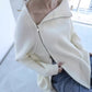 Zip-Turtleneck Loose Knit: Free Shipping, 7-12 Days