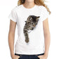 Chic 3D Cat Harajuku T-shirt