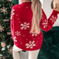 Christmas Sweater Snowflake Jumper