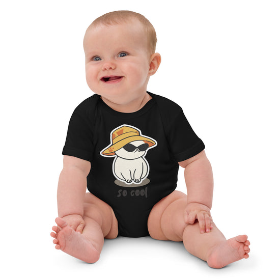 Organic cotton baby bodysuit