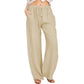 Product Name: Chill Vibe Cotton-Linen Pants