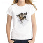 Chic 3D Cat Harajuku T-shirt