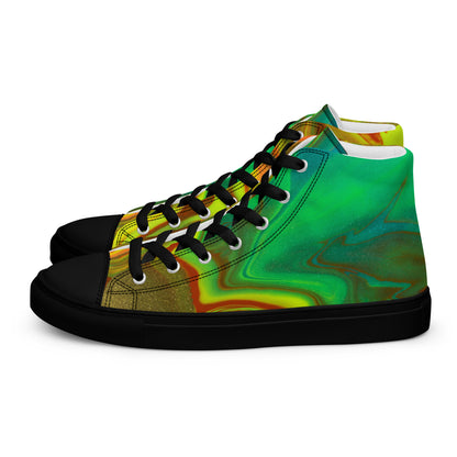 Women’s high top canvas shoes