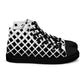 Women’s high top canvas shoes