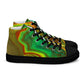 Women’s high top canvas shoes