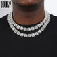 Bling Luxe 12MM Hip-Hop Tennis Chain Set